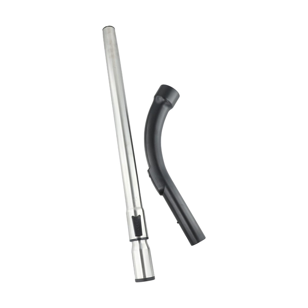 HogarTech Replacement accessory Kit Adjustable Locking Extension Pipe Handle with Telescopic Tube Compatible for Miele C1 C2 C3 Vacuum Cleaner Models