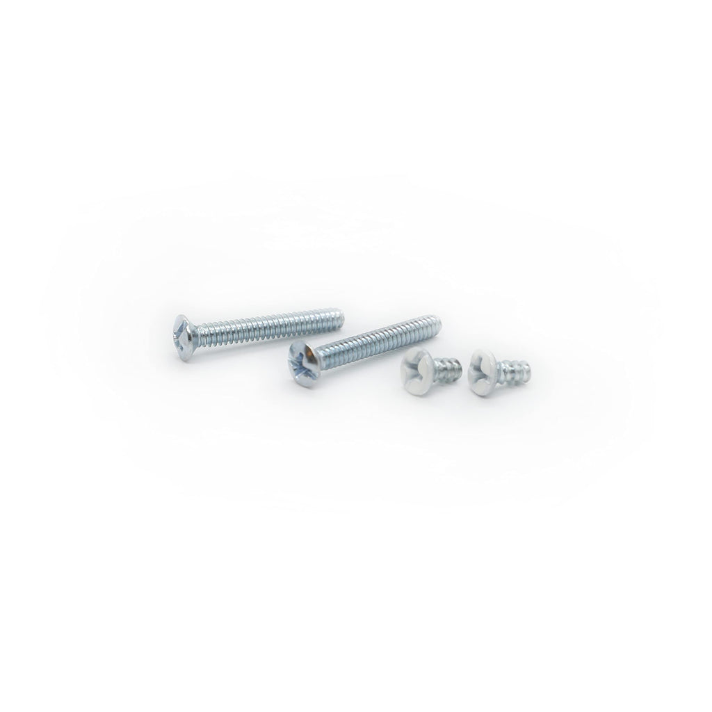 Decorative Keystone Wallplate Insert Port, 1 Port, 10 Pack White