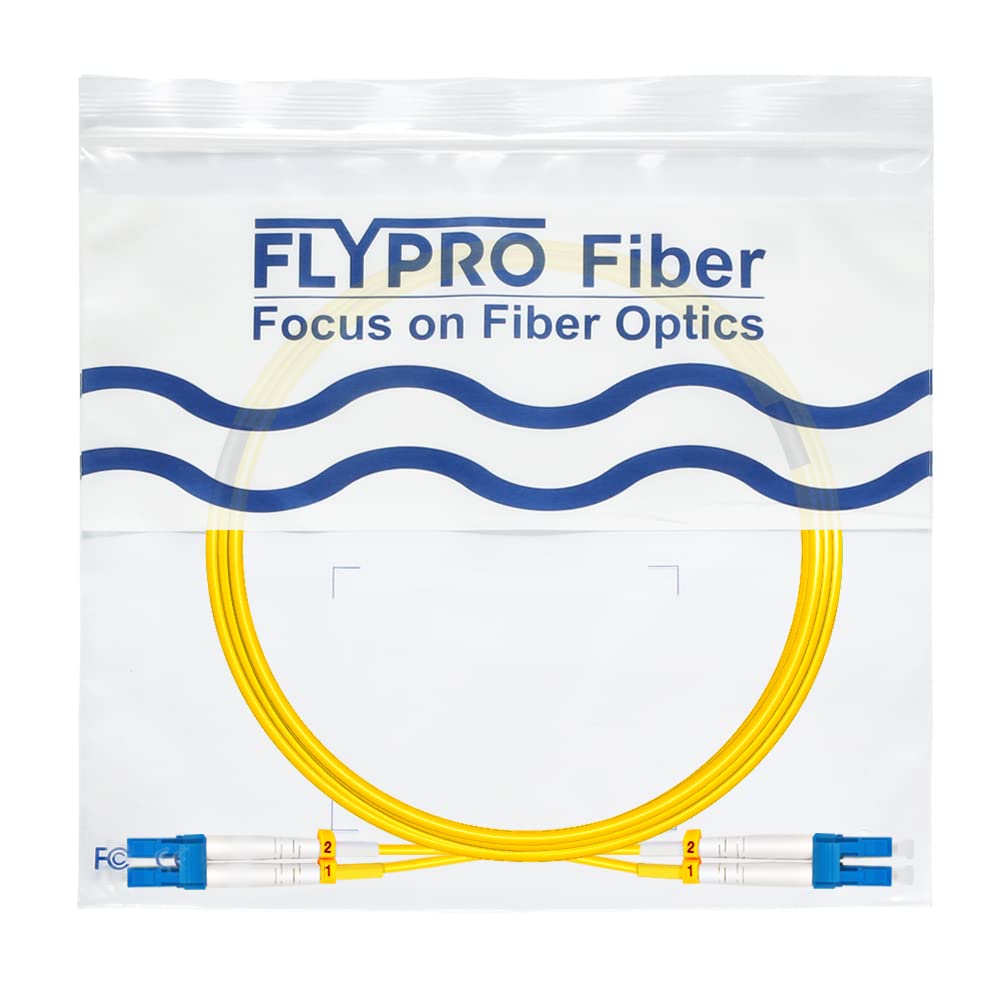 LC to LC Single Mode Fiber Patch Cable OS2 15M/49ft