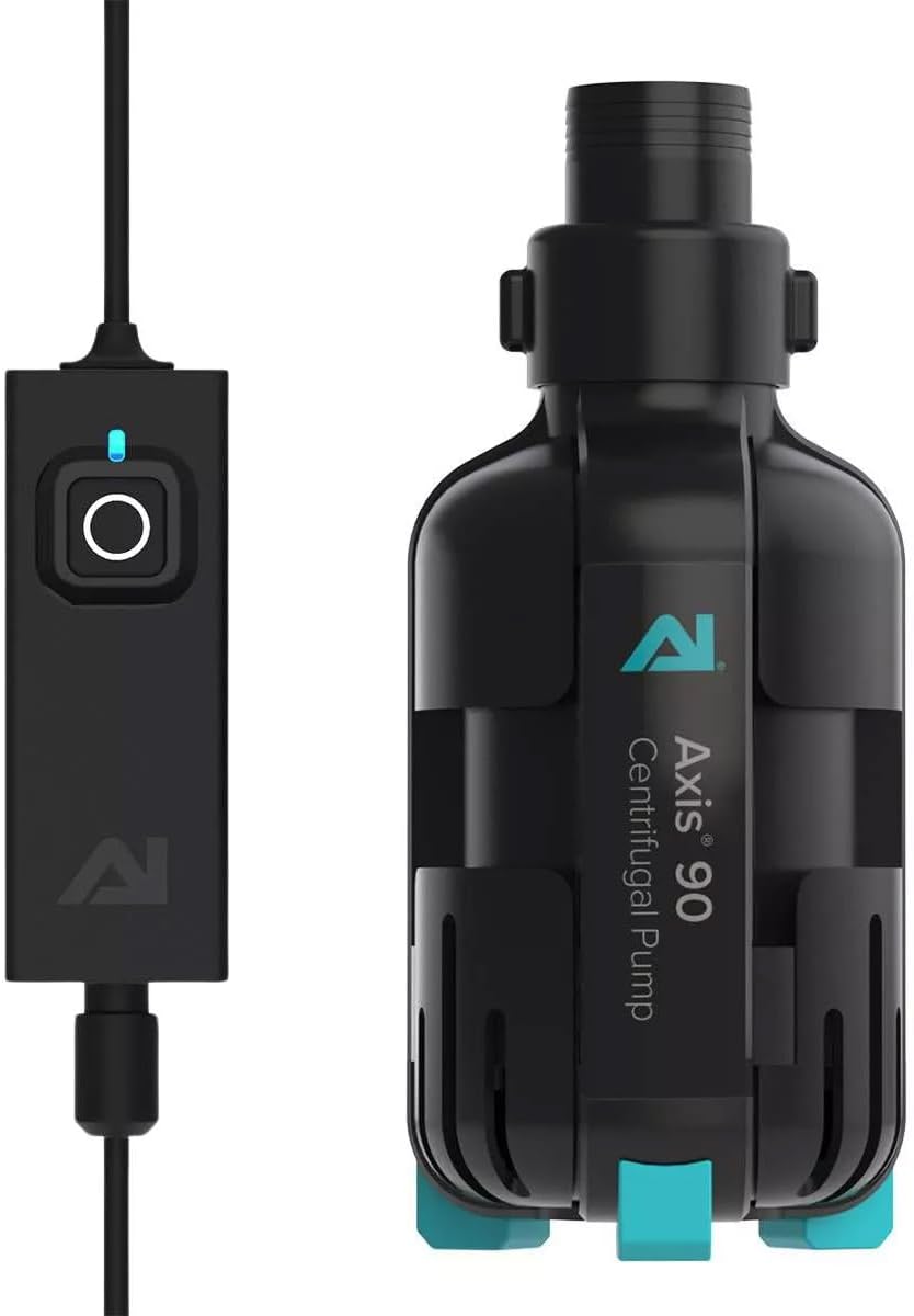 AI Axis 90 Smart Controllable Aquarium Return Pump – 925 GPH Ultra Quiet Energy Efficient DC Pump with Wireless App