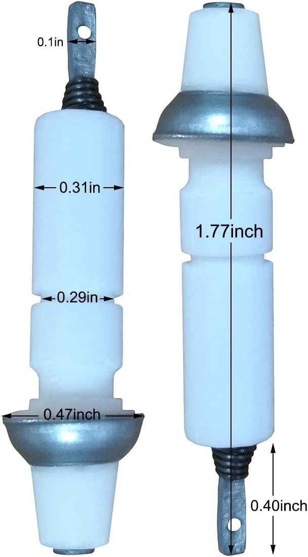 189324 Top Burner Igniter Range replacement - for Bosch,Thermador Range, Oven, Stove - Replaces 00189324 189719,189889 131974 PS8698440-2 PCS