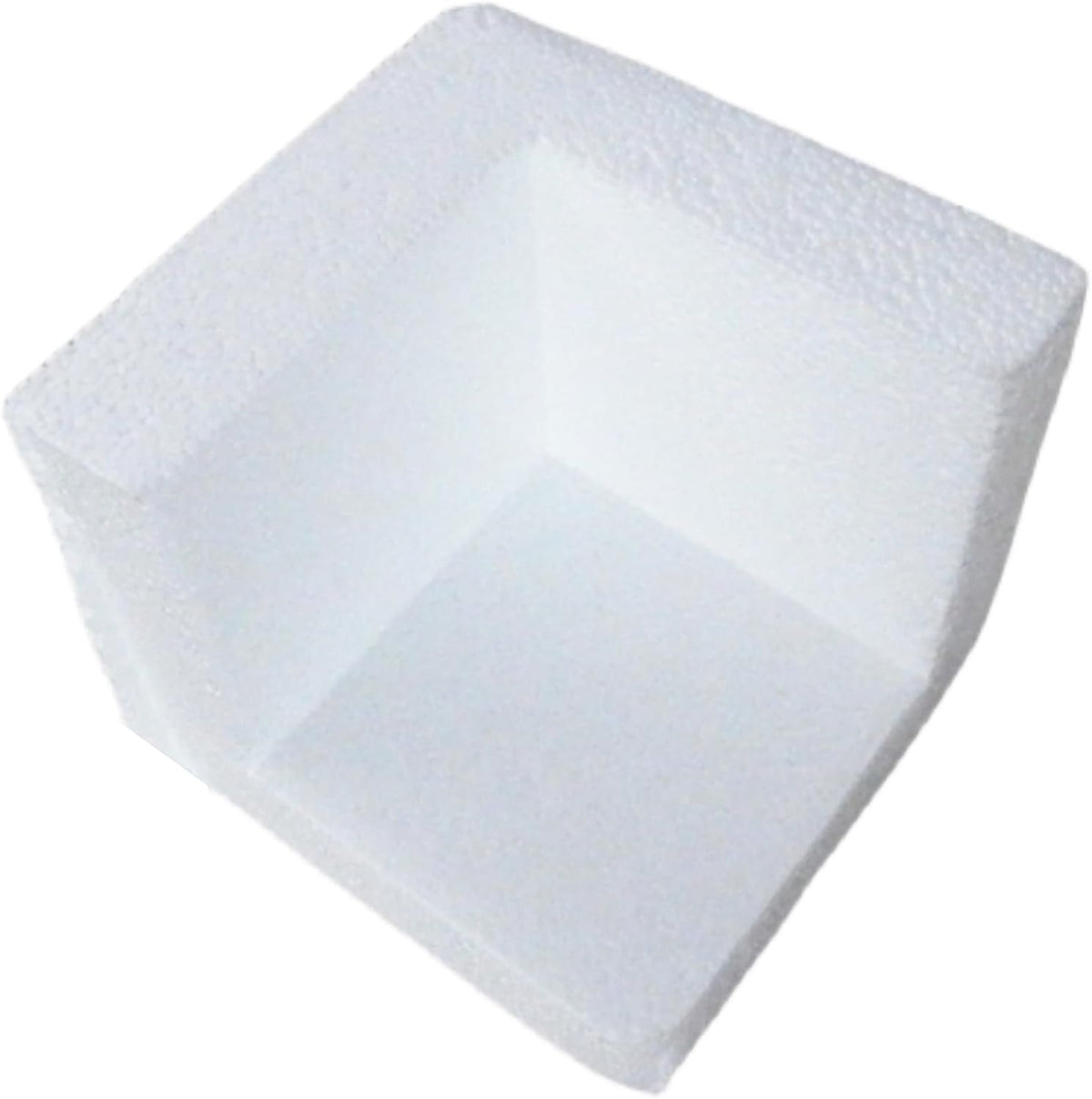 8PK Polystyrene Corner Protector for Packaging Shipping Boxes 3X3X3", 19 kg/cubic meter Density 15581-3 * 3 *
