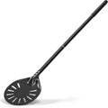 7” Pizza Turning Peel - Extra Long Handle Pizza Turner - Restaurant-Grade Aluminum Perforated Pizza Peel Lightweight