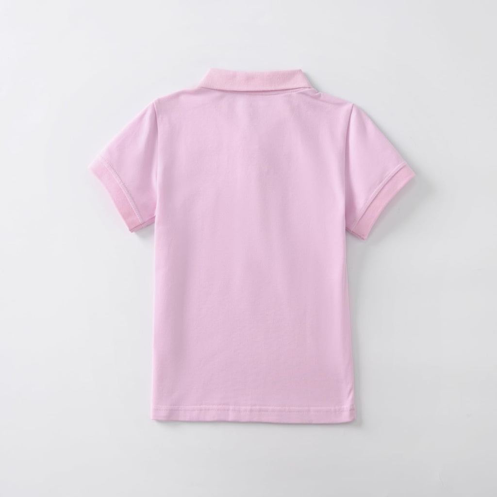 Girls Polo Shirt Short Sleeve Shirt for School Uniform Polo Shirts