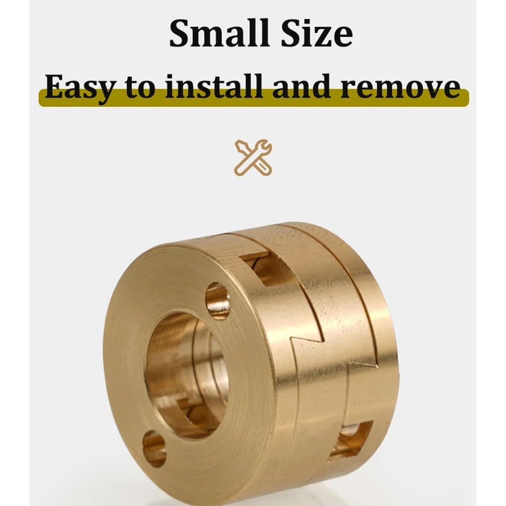 1 piece 16mm Z-axis Lead Screw Oldham Coupler, Compatible with the VzBot BLV 3D Printer Heated Bed