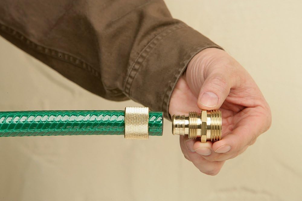 56801N 5/8 Inch Hose Repair Mender (2-Pack Male Fitting, 5/8)