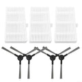 Robot Vacuum Replacement Filter Side Brush For MAMNV BR150/BR151 For GTTVO BR150