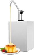 4L Commercial Sauce Dispenser Pump for Ketchup BBQ Sauce Syrup