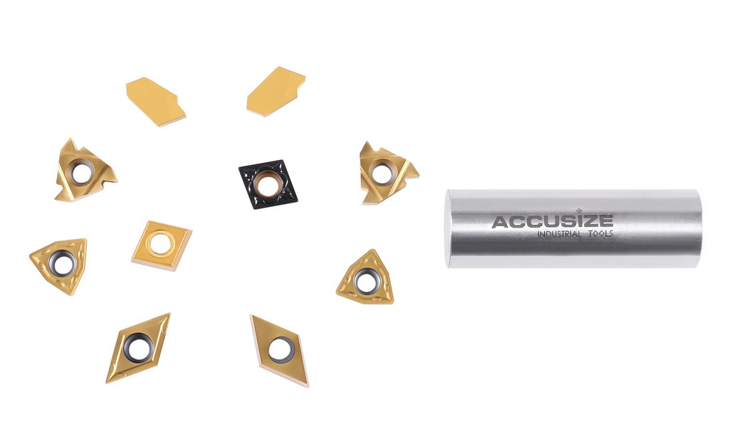 Accusize Carbide Inserts Set for 2988-0058, 10 Pc Total, Grade C6