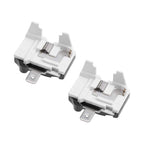 uxcell 2 Pieces Refrigerator Overload Protector Compressor Replacement Part 1/5HP 150W