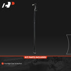 A-Premium Front Outer Right Tie Rod End, Compatible with Jeep