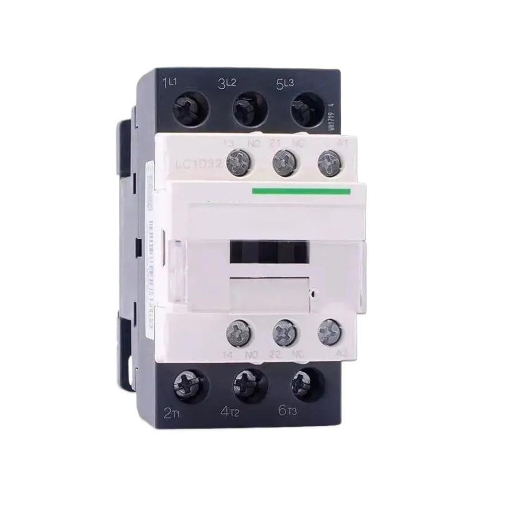 AC Contactor LC1D09 LC1D12 LC1D18 LC1D25 LC1D32 LC1D38 NC 3-Phase DIN Rail Mount Contactor(LC1D12,220V)
