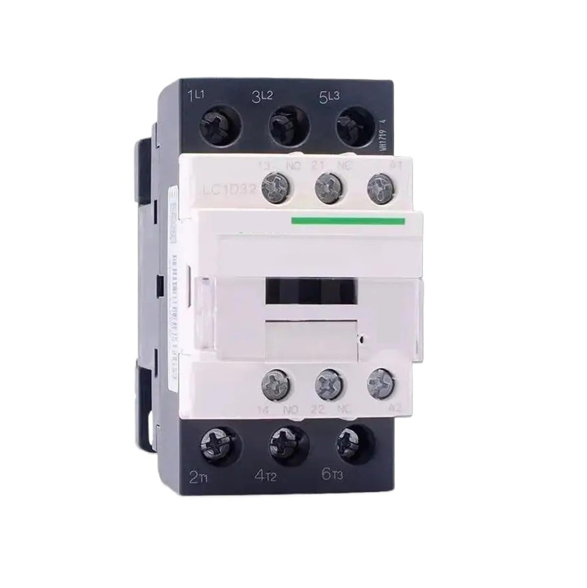 AC Contactor LC1D09 LC1D12 LC1D18 LC1D25 LC1D32 LC1D38 NC 3-Phase DIN Rail Mount Contactor(LC1D12,220V)