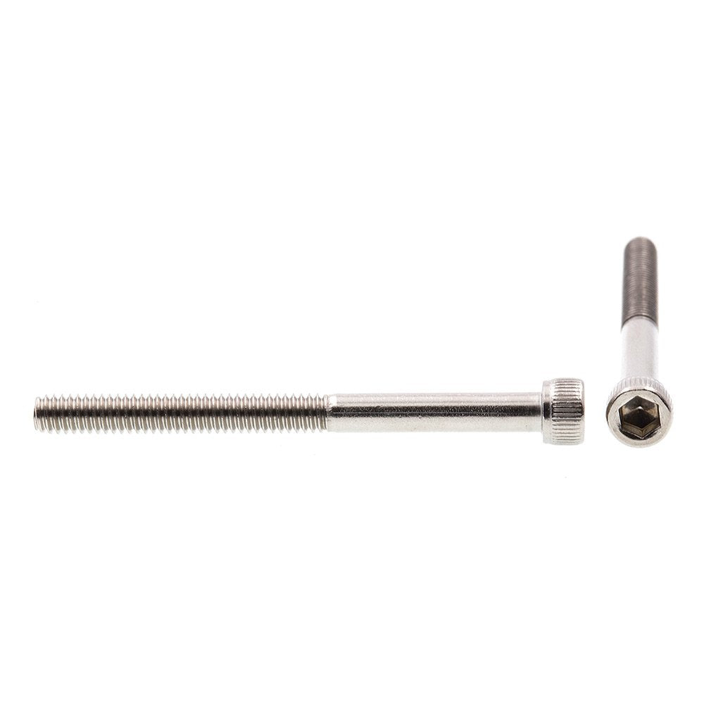 Prime-Line 9177609 Socket Head Cap Screws, Hex (Allen) Drive, #8-32 X 2 in, Grade 18-8 (10 Pack)