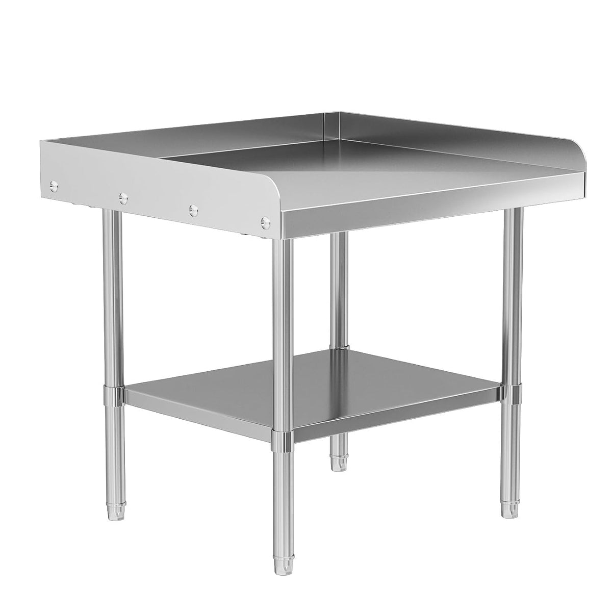 Stainless Steel Equipment Stand, 24 x 24 x 26 Inch Work Table