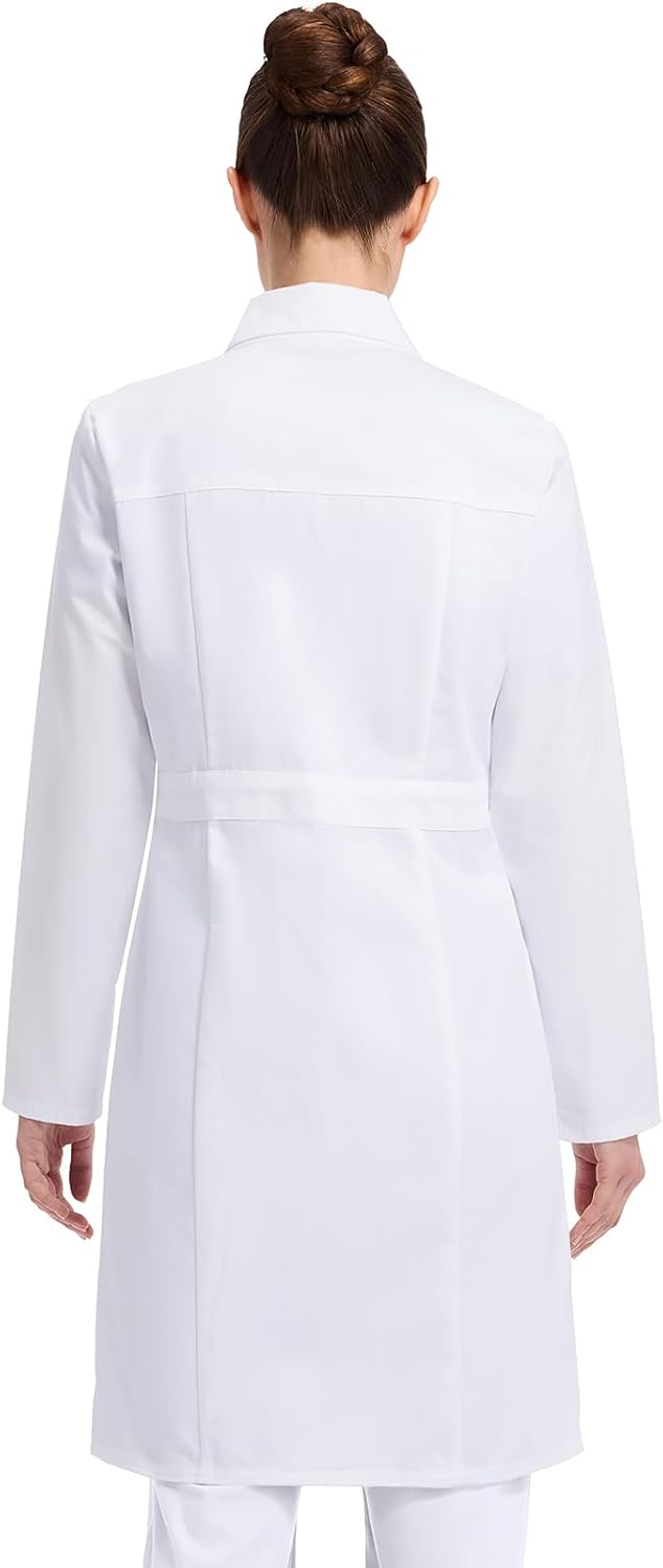 Contemporary Fit Women's 37" Twill Fitted Lab Coat 82401