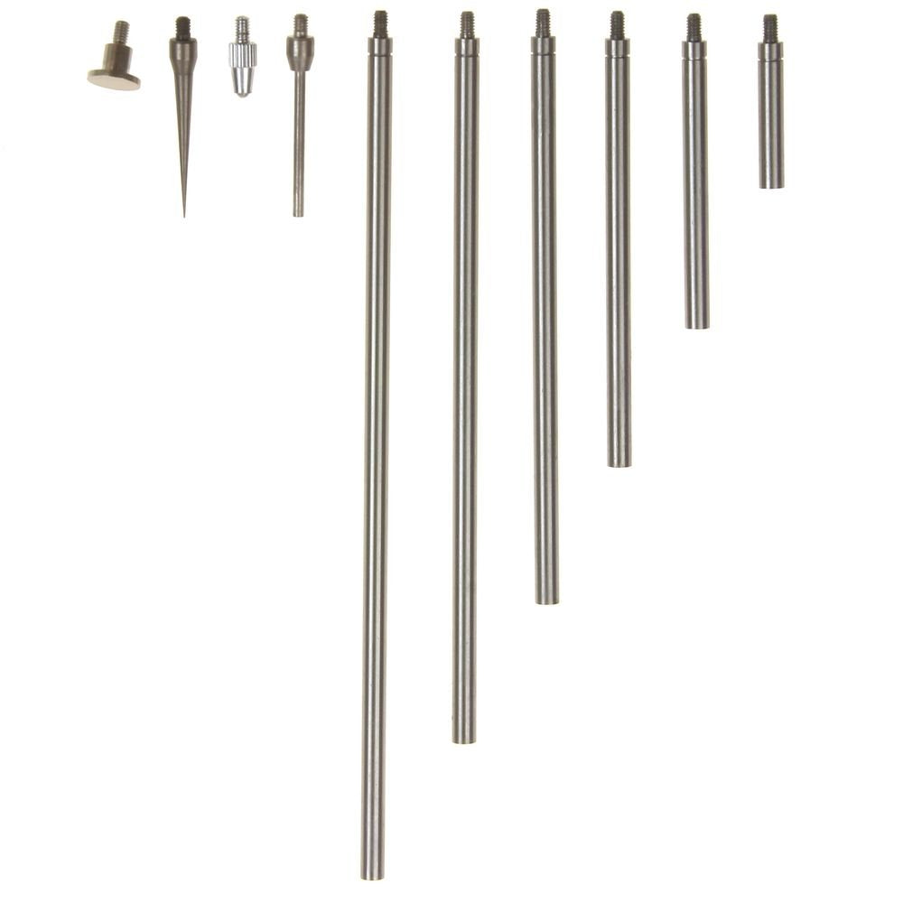 iGaging Depth Gauge Dial Indicator 0-22" Measuring Range, 0.0005" Resolution, 2-Position Base