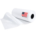 18" x 13200" (1100') Made in USA White Freezer Paper Roll – Moisture-Resistant Wrap, Prevents Freezer Burn, Keeps