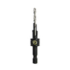 Snappy 5 x 40mm Confirmat Screw 2 Step Countersink Pilot Point Bit 1/4 Hex USA