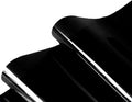 Black Aquarium Background Film, Static Cling PVC, 11.8" H × 39" W