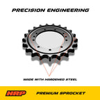 NRP Sprocket 7199006 Compatible with Bobcat E25 E26 E27 E27Z E32 E32i E34 E35 E35i E35Z E37