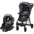 Smooth Ride Travel System Stroller and OnBoard FLX Infant Car Seat, Newborn to Toddler Baby Combo, Easy-Install