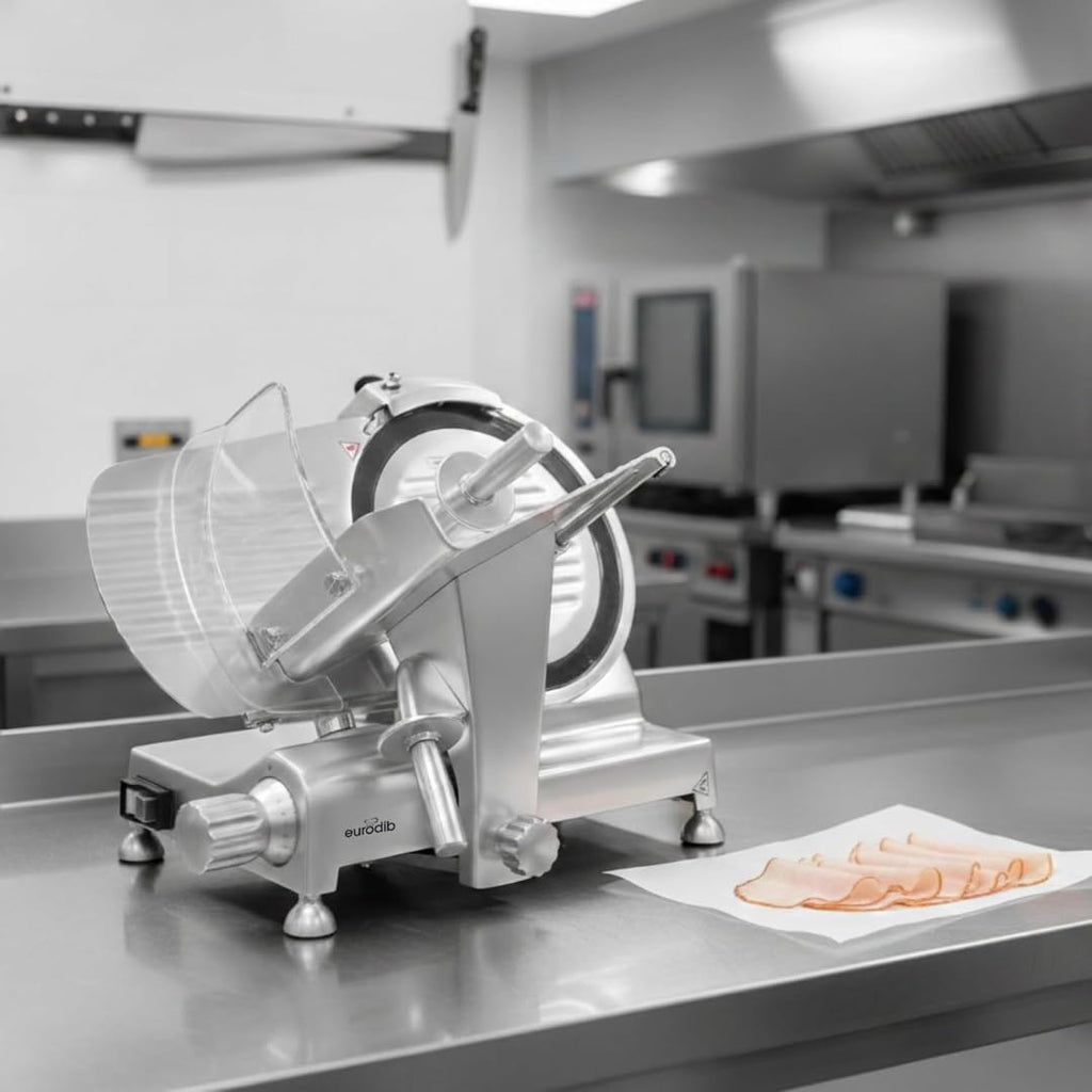Commercial Deli Slicer, 10" Stainless Blade, 120V – HBS250L