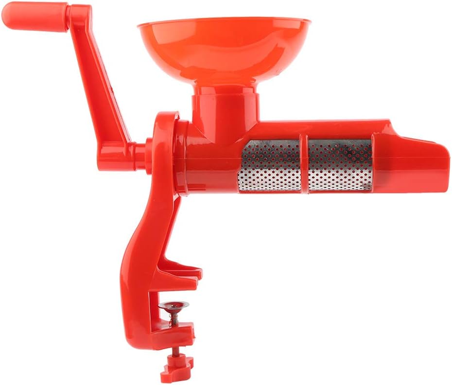 Tomato Sauce Maker Machine, Portable Hand Shaken Tomato Press and Sauce Maker Tomato Strainer Tomato Press Tomato