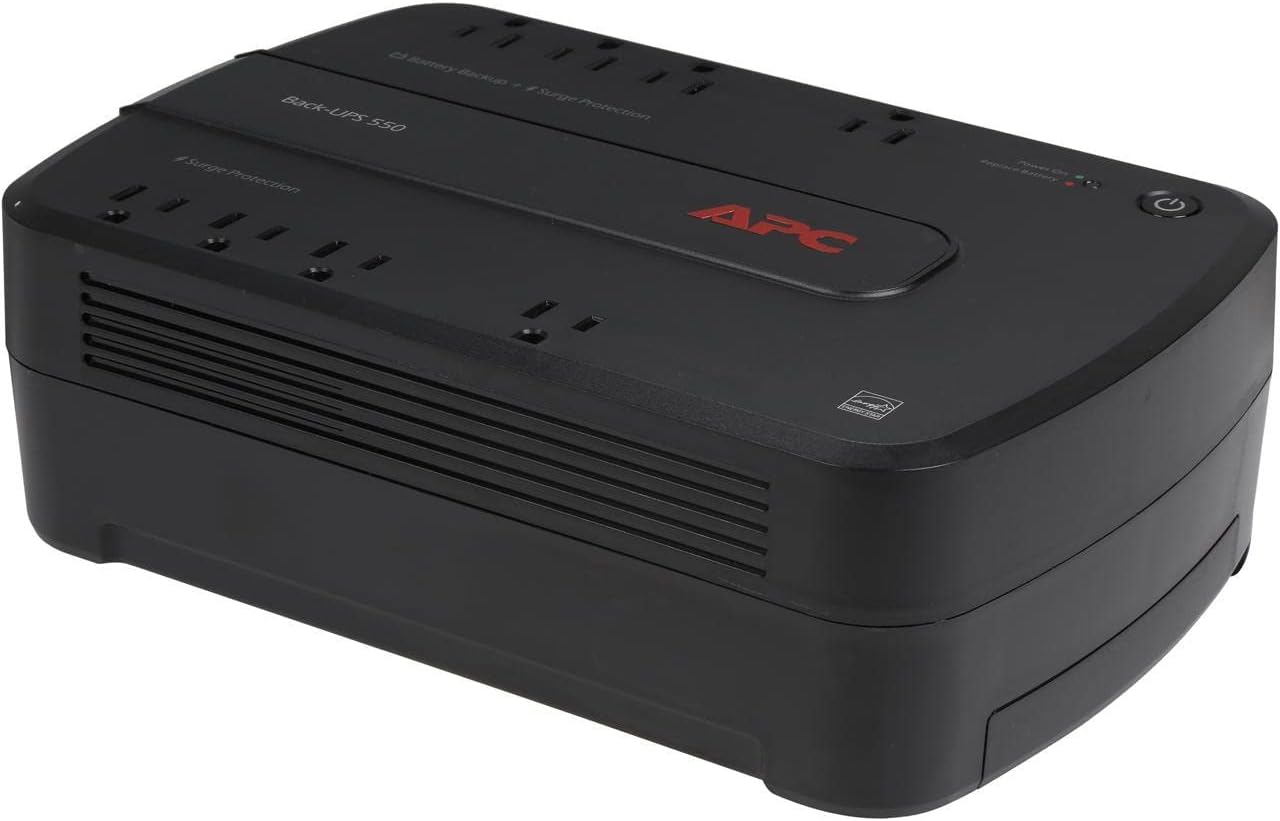 UPS 550VA/330W Backup Battery Power Supply for PC, Electronics, BE550G | UPS battery backup for PCs, routers &