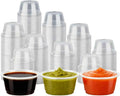 400 Count-2 oz Plastic Condiment Portion Cups(No Lids)