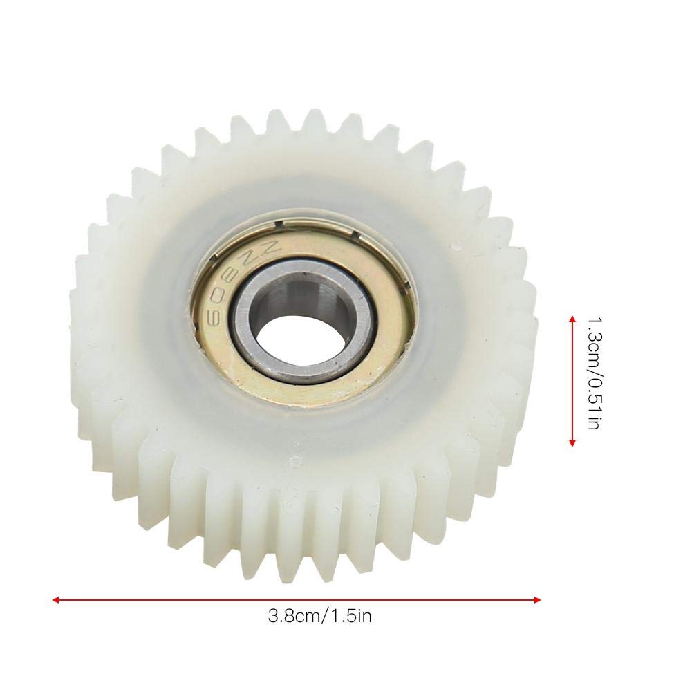3pcs 36 Teeth 38mm Nylon Electronic Motor Gear Professional Accessory for Electrical Motor Clutch