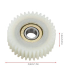 3pcs 36 Teeth 38mm Nylon Electronic Motor Gear Professional Accessory for Electrical Motor Clutch