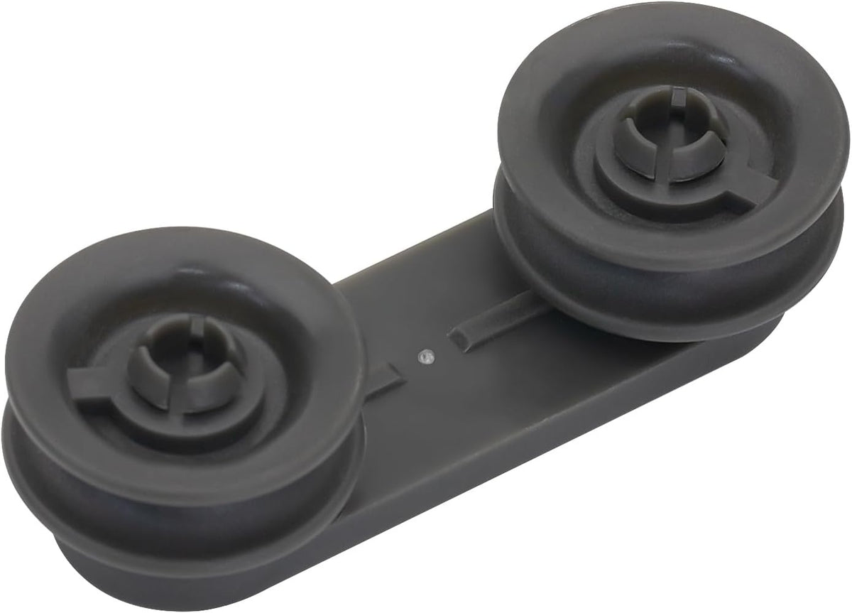 WPW10078083 Dishwasher Dishrack Wheel Compatible with Whirlpool Wheel and Bracket Assembly AP6014875 W10078083, 1446833, PS11748145