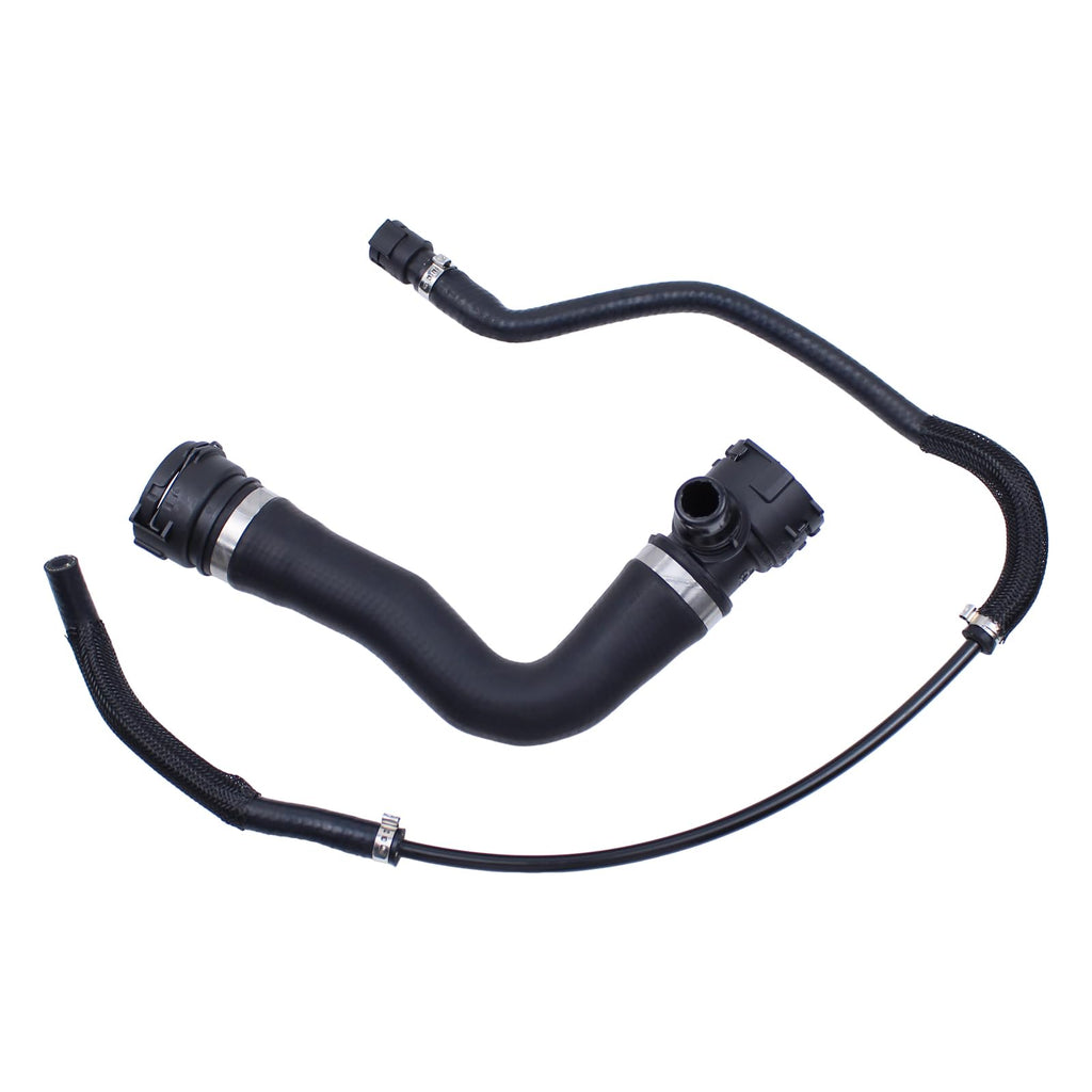 Engine Upper Radiator Coolant Hose and Vent Hose Kit for BMW