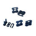 #25 Roller Chain Connecting Link - 1/4" Pitch, ANSI-Compatible, Carbon Steel, 5-Pack for Chain Length Adjustment & Repairs