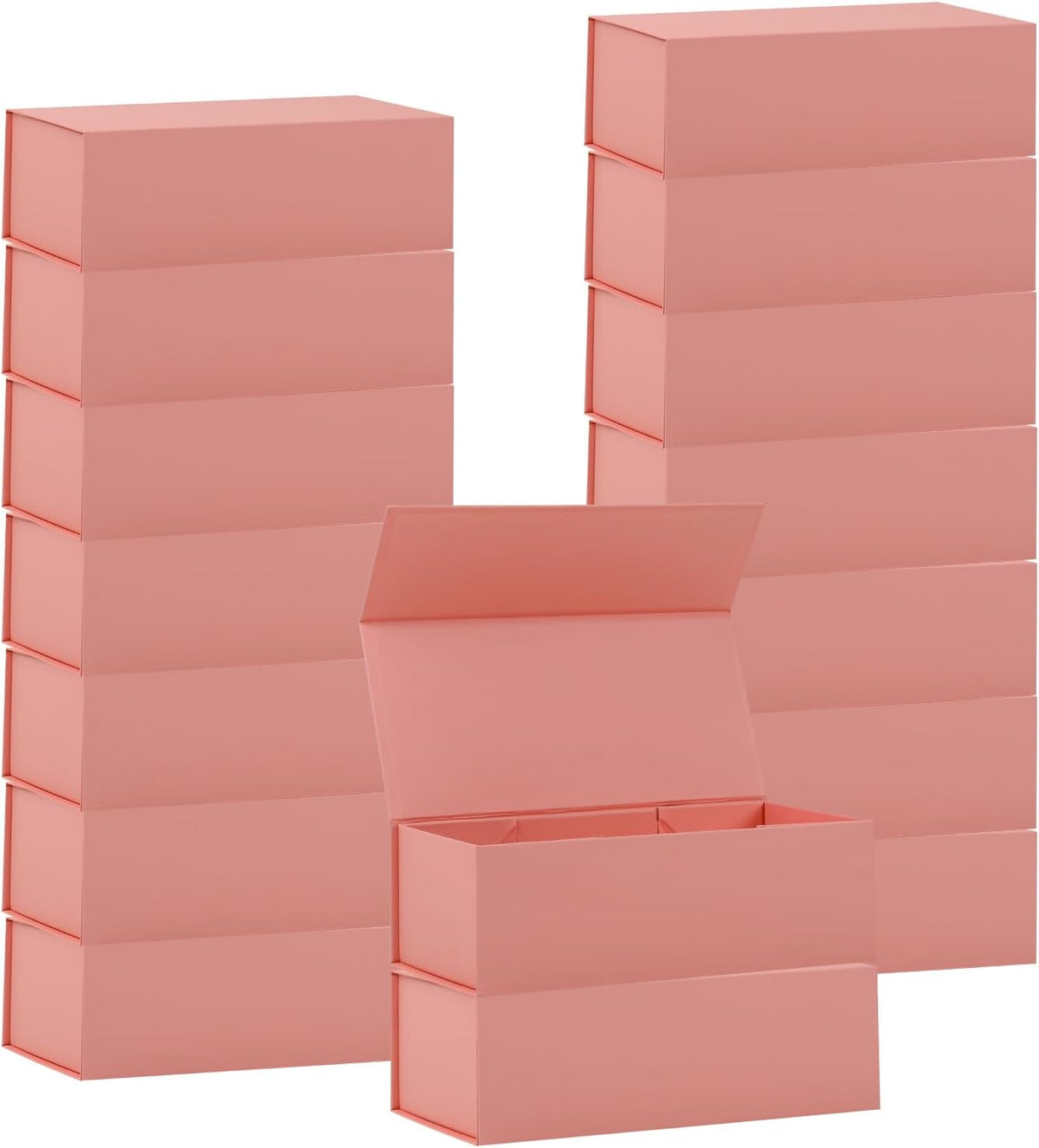 Pink Gift Boxes Bulk 16 Pack 11.5x7.8x3 Magnetic Gift Boxes