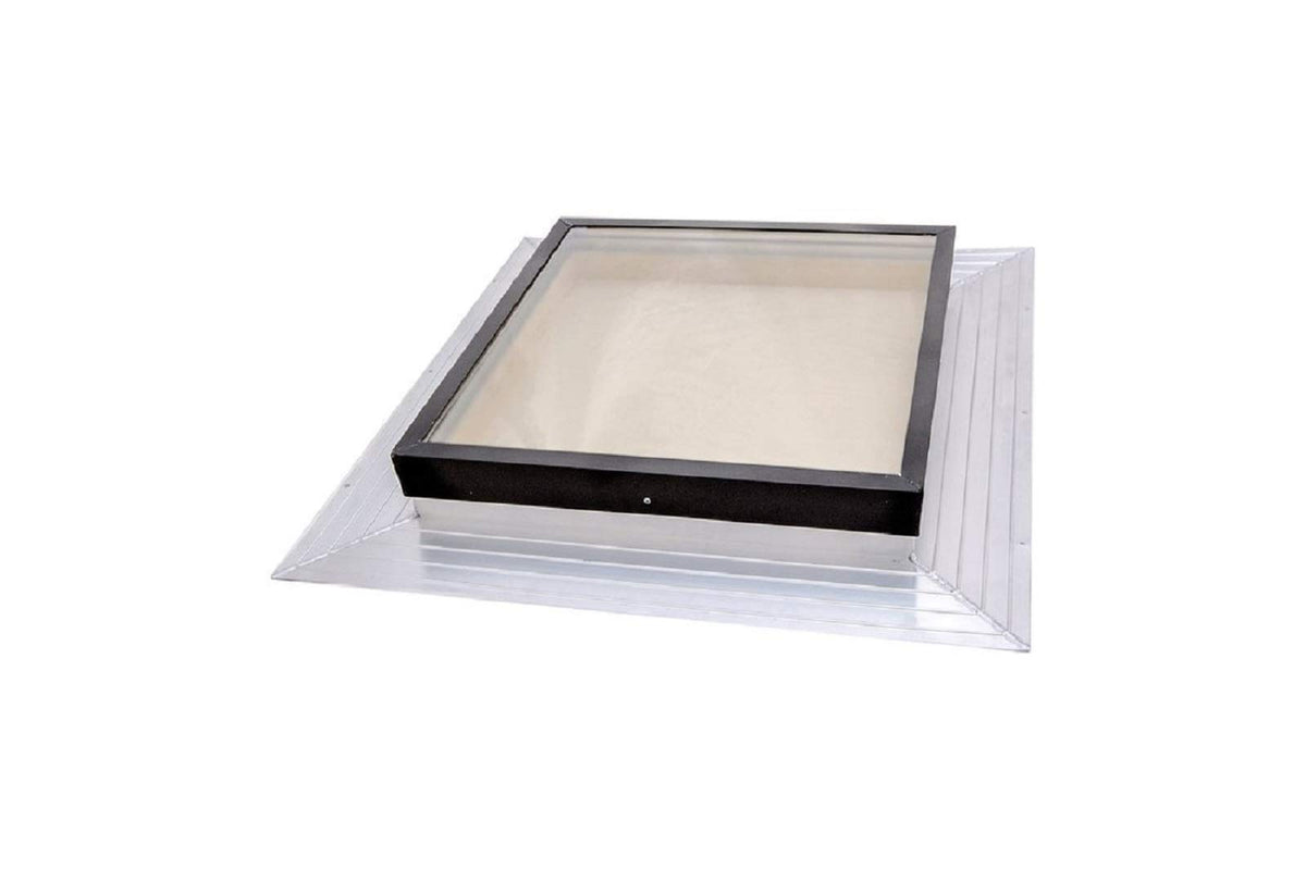 FMB 22 1/2 x 22 1/2 Deck Mounted, Self-Flashed Skylight with Bronze Insulated Glass