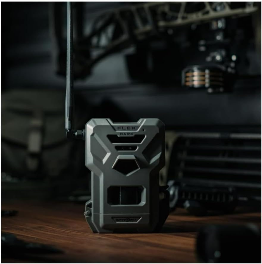 Flex-Dark Twin Pack Cellular Trail Camera, 40MP Photos, 1080p Video + Sound, No-Glow Game Camera, Hunting Night