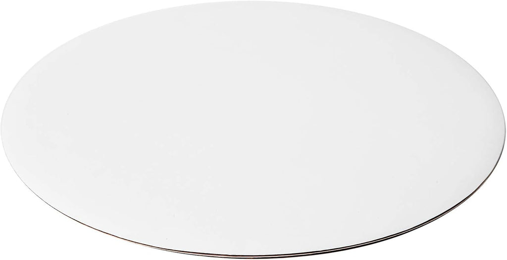 [25pcs] 10" White Cakeboard Round,Disposable Cake Circle Base Boards Cake Cardboard Pizza Plate platter 10 inch,Pack