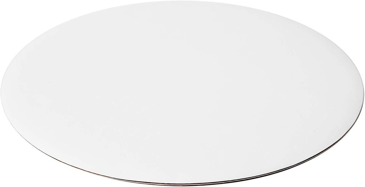 [25pcs] 10" White Cakeboard Round,Disposable Cake Circle Base Boards Cake Cardboard Pizza Plate platter 10 inch,Pack