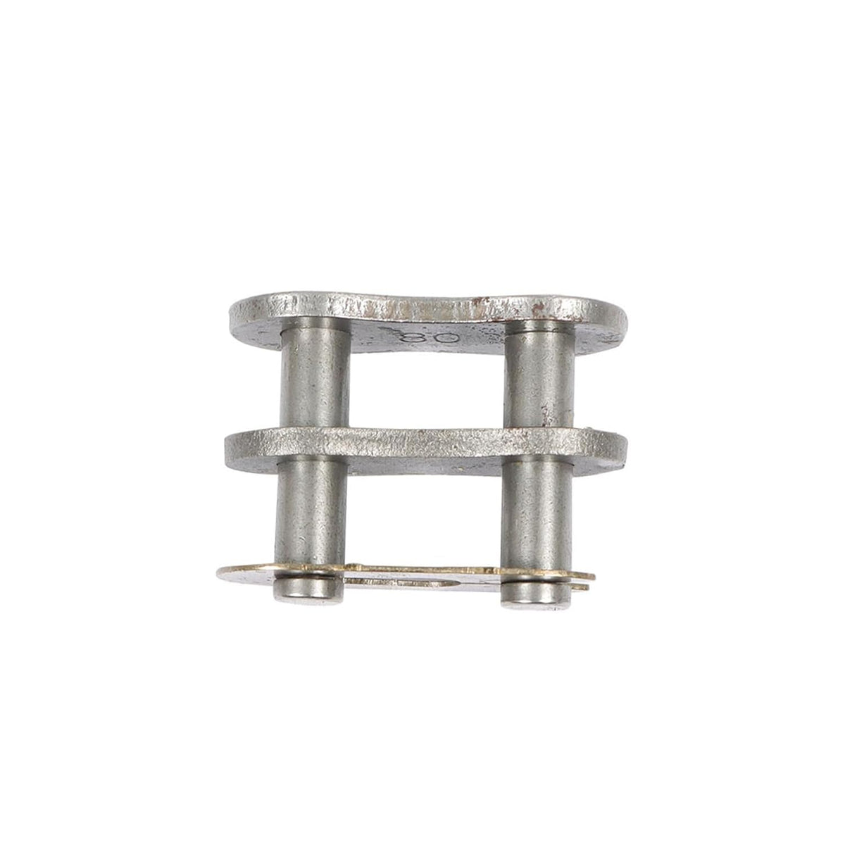 80 Roller Chain Heavy Duty 10FT Chain Comes with Connector 1 Additional Connector Carbon Steel