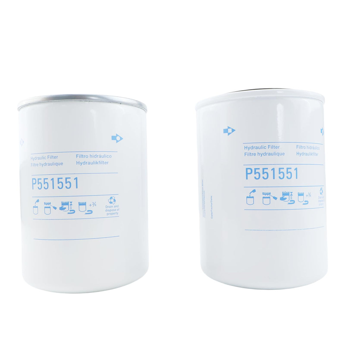NETYANPI Spin on Filter ZA AE-10 2PCS Replace for Zinga