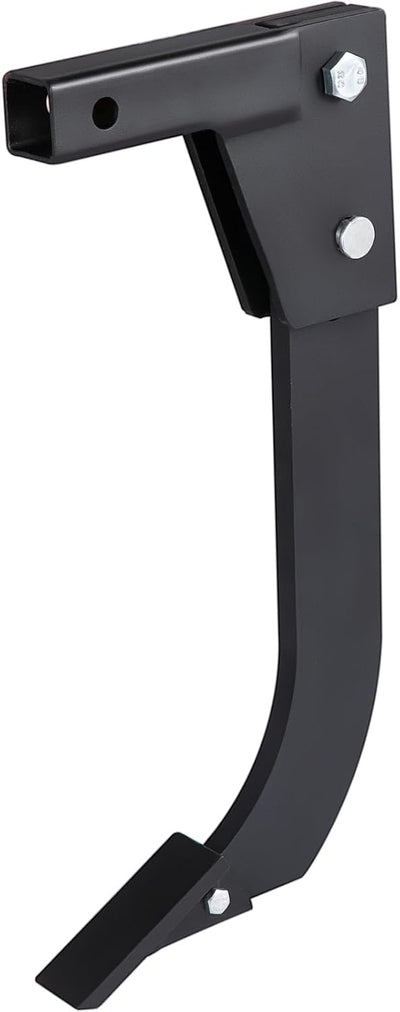 16" Tractor Box Blade Ripper – Hitch-Mounted Shank with 4 Adjustable Depth Settings, 2 Plow Tips & Shear Bolt, Fits