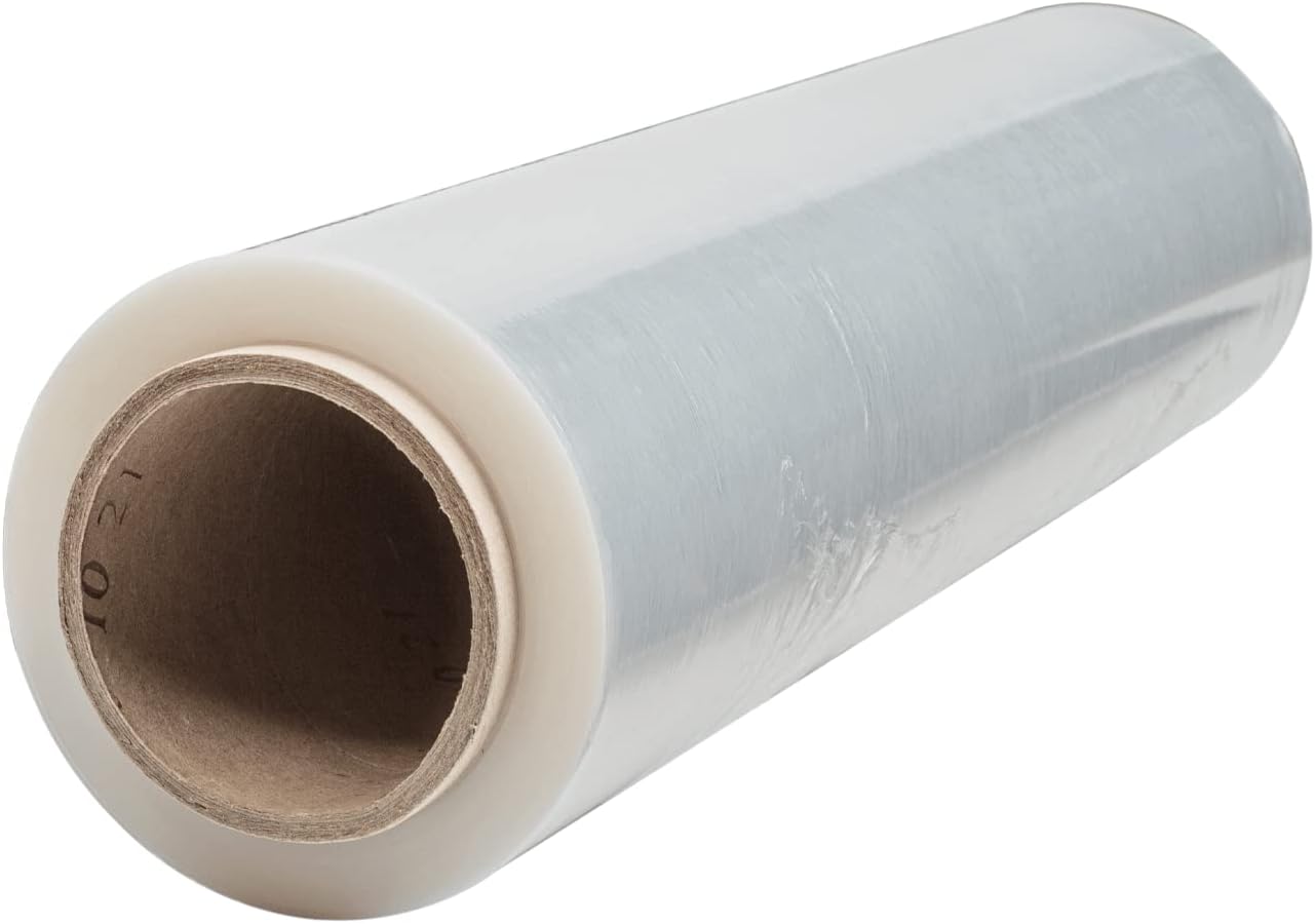 Hand Wrap Stretch Film - 43 Gauge, 18"x1476' (4 rolls)