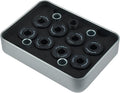 Longboard Skater Board Kick Scooter Inline Roller Skates Skateboard Bearings 8pcs Black w Case