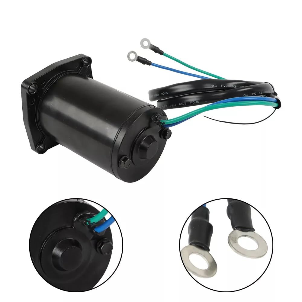 JFQMGMD Car Styling Trim/Tilt Motor for Suzuki DF40 & DF50 2Wire 4Bolt 19992010 38100-87J00-0EP