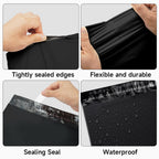 Black Poly Mailers 14.5x19 Inch, 200 Pack