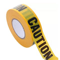 Caution Warning Tape, 3 Inch x 328 Feet, Yellow