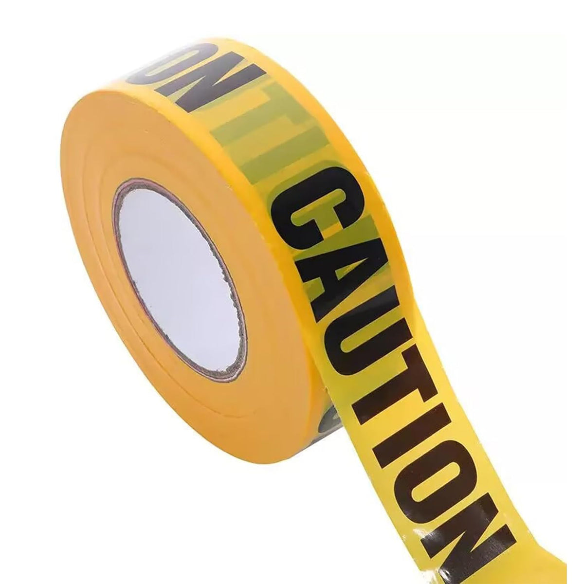 Caution Warning Tape, 3 Inch x 328 Feet, Yellow