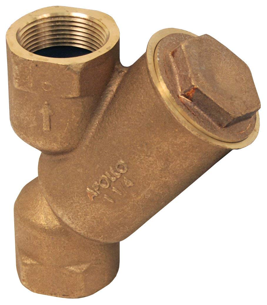 Y-LINE Strainer, 2 in Nominal, 6-11/16 in OAL, FNPT Connection, Domestic